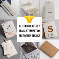 Étiquette personnalisée en gros pour robe de fille, étiquette de vêtement en papier de luxe pour enfants, étiquette de vêtement haut de gamme avec logo personnalisé