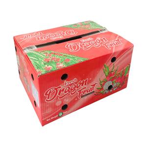 Cajas de Cartón Corrugado de Alta Calidad, Ecológicas, Hechas con Materiales Reciclados, con Ranuras, Impresión Personalizada, para Frutas y Verduras como el Dragon Fruit - Product Image 4