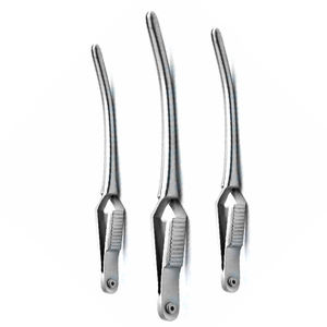 เครื่องมือแพทย์คุณภาพส่งออก ราคาดีที่สุด คีมจับจอห์น ฮอปกินส์ บูลด็อก คลัมป์ส ผลิตจากเหล็กผ่าตัด  ขั้นต่ำในการสั่งซื้อน้อย - Product Image 2