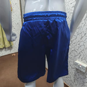 Shorts de sport décontractés pour hommes en tissu satiné de soie, shorts d'été pour la course à pied et la gym, taille élastique, respirants, shorts d'entraînement, logo personnalisé - Product Image 4