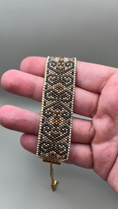 Pulsera de cuentas de alto brillo, pulida y de acabado liso, precio de fábrica al por mayor - Product Image 2