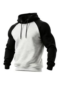 Camiseta Deportiva con Capucha para Hombre, Estilo Nuevo, Forro Grueso, Multicolor, Manga Larga, Transpirable, Moderna, Informal y Cómoda - Product Image 3