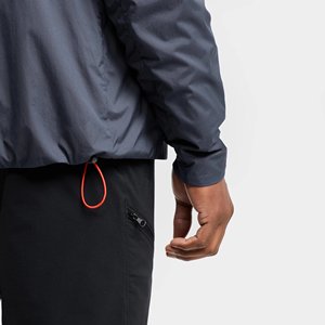 Chaqueta Softshell Ligera para Hombre al por Mayor con Cuello Alto, Casual, Cortavientos, con Cremallera Completa y Bolsillos Utilitarios, Impermeable - Product Image 4