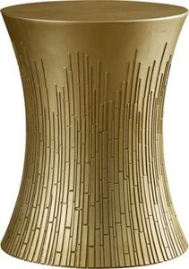 Elegante Mesa Auxiliar de Metal Bronce con Acabado Fino, Mueble Decorativo Diseñado para Decoración Contemporánea del Hogar, Oficina, Salón y Dormitorio - Product Image 2