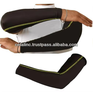 Manchons de compression personnalisés GEO BROTHERS en Spandex/Polyester, extensibles et anti-UV, pour le volleyball, le cricket et le cyclisme - Product Image 4