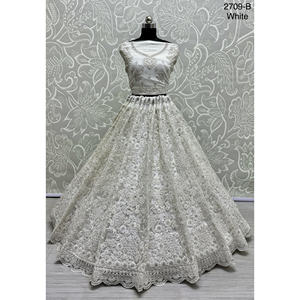 ชุดเจ้าสาวอินเดียกำมะหยี่คอลเลกชันสำหรับเจ้าสาวกับงาน zarkhan โดย fabzone - Product Image 5