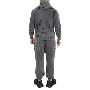 Custom Logo Active <b>Pullover</b> Cotton Polyester Pocket <b>Pullover</b> <b>Men</b> Tracksuit - Product Image 2