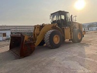 Chargeuse sur pneus Caterpillar d'occasion Cat980H 966H, Chargeuse sur pneus à godet frontal, Matériel Caterpillar, Chargeuse sur pneus Cat 950H