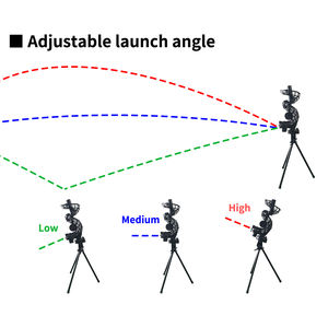 Equipo de entrenamiento de bateo de béisbol, máquina de lanzamiento - Product Image 5