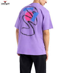 Camisetas de Hombre 100% Algodón, Tejido Grueso y Ligero, Estampado Vintage con Letras, Tallas Grandes, Casuales, Personalizables - Product Image 6