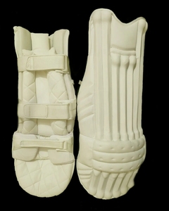 Large Size Premium <b>Cricket</b> Batting Pad Clads Durable PU Cover Double-Stitched Ambidextrous 13-16mm Thickness <b>Equipment</b> - Product Image 3