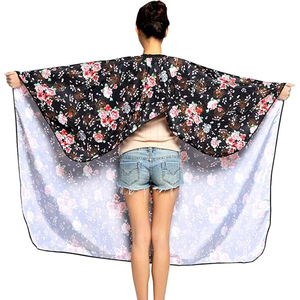 Capa de Peluquería de Primera Calidad Fabricada en Fábrica, Tela Suave, Cómoda, con Cuello Ajustable - Product Image 3