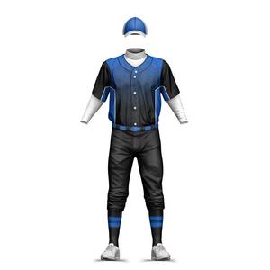 Ensemble d'uniformes de baseball de haute qualité pour hommes, vêtements personnalisés, uniformes de baseball pour hommes en stock, directement de l'usine - Product Image 4