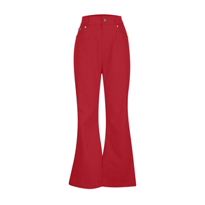 Custom Women Flare <b>Pants</b> with Private Label Options Cotton/<b>Spandex</b> Breathable Casual Outfits Boutique Collections - Product Image 2