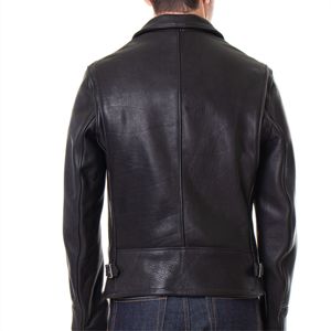 Chaqueta de Cuero PU para Hombre, Estilo Motero, Otoño-Invierno 2026, Negra, Abrigo para Exteriores - Product Image 2