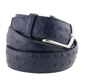 Lot de 6 ceintures pour hommes en cuir véritable, réglables, imprimées, en alliage, facilement rétrécissables, 35 mm - Product Image 1