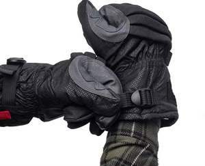 Cold Weather <b>Gloves</b> Insulated Work Waterproof protection Insulation Outer Layer Rugged Industrial Ice Cut-resistant Leather glov - Product Image 2