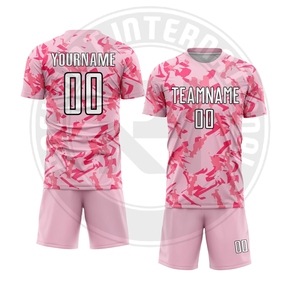 Ensemble d'uniformes de football de qualité supérieure, respirant et à séchage rapide, maillot et short pour les équipes, entraînements et matchs, hommes et femmes - Product Image 2