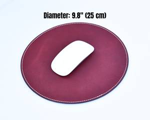 Stylish Genuine Leather Mousepad Anti Slip Base <b>Large</b> Personalized Executive Desk <b>Mat</b> For Professional LMP-0054 - Product Image 4