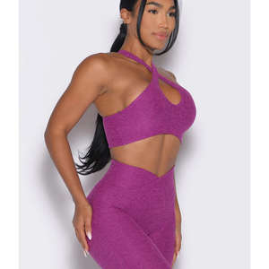 Soutien-gorge de sport dos nu pour femme, nouveau design personnalisé, haute qualité, idéal pour la gym et le yoga - Product Image 3