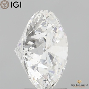 Diamant de laboratoire CVD de 5,50 carats, taille ronde de 11,35 mm, couleur E, clarté VS1, certifié IGI, pour femme, bijou de déclaration - Product Image 6