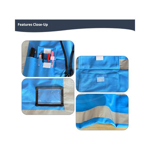 Gilet de sécurité pour hommes respirant de haute qualité certifié CE, couleur personnalisée, logo personnalisé pour la vente en ligne - Product Image 3