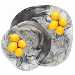 Planche à découper en résine époxy personnalisée, design tendance, qualité supérieure, vente populaire, planche à fromage, couleurs personnalisées, compatible lave-vaisselle - Product Image 1