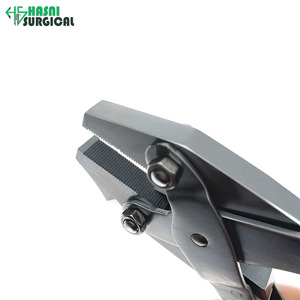 Precio al por mayor: Tijeras quirúrgicas Hasni para huesos, alicates de punta plana, cortador de alambre K, de acero inoxidable, manuales, con certificación CE - Product Image 5