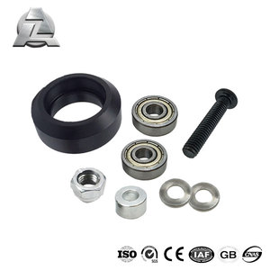 Kit di Ricambio per Stampante 3D: Profilo Lineare Nero con Ruote a V per Mini V Plate - Product Image 4