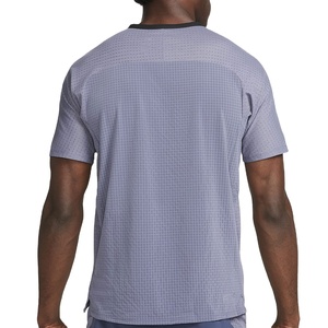 2024 nouvelle tendance coton lourd hommes T-Shirt luxe qualité côtes col rond Streetwear 100% coton blanc T-shirt - Product Image 2