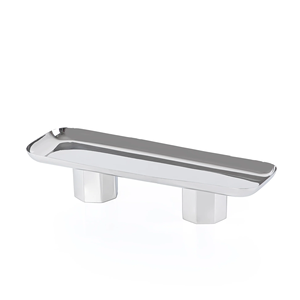 ขาตั้งขนมแบบคลาสสิกทำจากอะลูมิเนียมหล่อ เป็นมิตรกับสิ่งแวดล้อม เหมาะสำหรับร้านเบเกอรี่แบบดั้งเดิม ผสมผสานสไตล์เหนือกาลเวลาเข้ากับวัสดุเหล็ก - Product Image 4