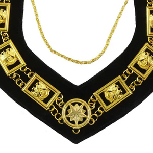 Premium Quality Best Selling <b>Cheap</b> Price Hot Sale Masonic Regalia Scottish Rite Degree Masonic <b>Chain</b> Collars for Sale - Product Image 3