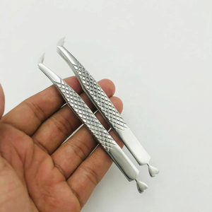 Best Selling Stainless Steel Eyelash Tweezers Set High Quality with Pointed Tip for Personal Care Wholesale <b>Lash</b> Tweezers - Product Image 5