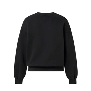 Sudadera Unisex Verde Oliva de Corte Regular con Cuello Redondo, Color Sólido, Casual, Manga Larga, Tejido de Felpa Francesa, 100% Algodón - Product Image 3