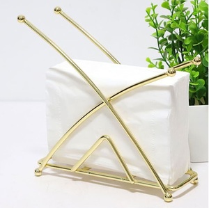 Modern Metal Napkin <b>Holder</b> Elegant Tabletop Organizer Durable Rustproof Design For Home <b>Kitchen</b> Dining Decor Accessories - Product Image 1