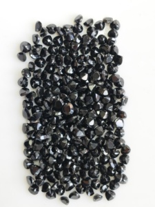 Natural <b>Black</b> Spinel 4.5MM <b>Heart</b> Cut Best Quality Loose Gemstone for Jewelry Making - Product Image 4