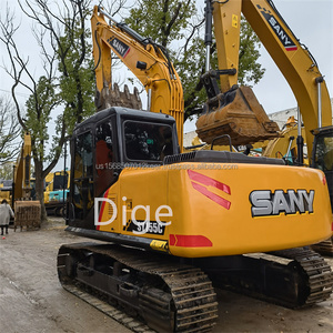 Excavatrice sur chenilles hydraulique d'occasion Sany 15,5 tonnes SY155C, d'origine japonaise, 2018-2022, moteur Isuzu, capacité de la benne de 0,65 m³, 84 kW - Product Image 3