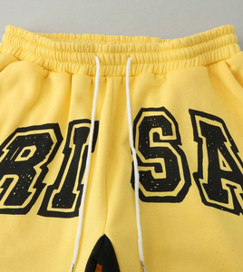 Custom Y2K Retro Tracksuit Printed Hoodie Baggy Flared Sweatpants Men Streetwear Outfit Loose Fit <b>Hip</b> Hop Fashion - Product Image 5