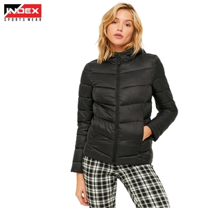 Chaqueta de Invierno Acolchada Ligera, Abrigo Aislante, Chaqueta de Moda para Exteriores Cálida para Mujer - Product Image 1