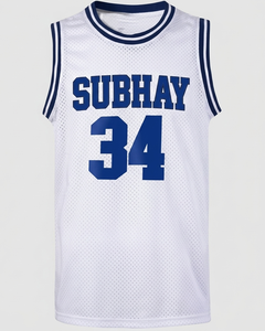 SI Men's 100% Polyester Fiber Breathable Quick Dry Anti-Bacterial <b>Plus</b> <b>Size</b> O-Neck Heat Transfer Printed <b>Mesh</b> Sleeveless - Product Image 1