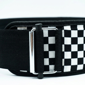 Self Locking Nylon Weightlifting Belt Heavy Duty Auto Lock Metal <b>Roller</b> Buckle Sublimation Printed Lumbar Support Belt - Product Image 2