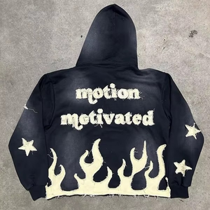 Sudadera con Capucha Extra Grande para Hombre, Diseño Personalizado, Algodón, Unisex, Venta al Por Mayor, Sudadera con Capucha Personalizable para Invierno, Sudadera con Capucha Desgastada para Hombre - Product Image 1