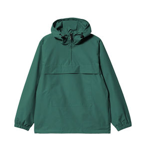 Chaqueta Cortavientos de Nailon Taslan con Logotipo Bordado Personalizado OEM, Chaqueta Informal para Hombre - Product Image 3