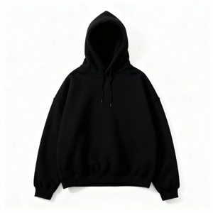 Vente en gros de sweats à capuche en molleton de coton 350 g/m², personnalisés, unisexes, à épaules tombantes, surdimensionnés, Ziakot Industry - Product Image 3