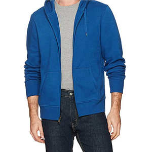 Sudaderas con capucha para hombre al por mayor, estilo athleisure, con cremallera frontal, ajuste holgado, de poliéster - Product Image 6