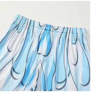 Pantalones Cortos de Baloncesto Unisex de Secado Rápido y Alta Calidad, Transpirables, de Malla, para Entrenamiento Deportivo, Ligeros, Tallas Grandes, con Elástico en la Cintura - Product Image 6