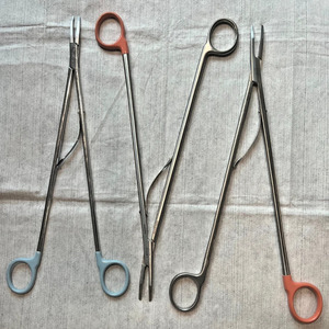 Pinzas de Ligadura Abiertas Grandes Jamso Industries, Juego de 3 con Mandíbula Curva de 11 Pulgadas - Product Image 3