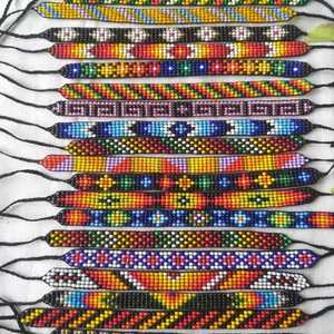 สร้อยข้อมือลูกปัดทำมือ ลายหินหลากสี สำหรับทำสร้อยข้อมือ NOUSHAD HANDICRAFTS รุ่น NH-708 รับรองโดย IGI Uttar - Product Image 6