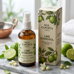 Lime Hydrosol Citrus Aurantifolia Floral Water Bulk Supplier for Skincare Toner Face <b>Mist</b> Cosmetic Manufacturing - Product Image 3