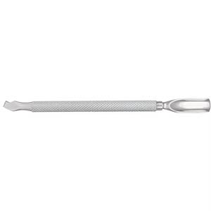 Empujador de Cutículas de Acero Inoxidable de Doble Punta para Manicura con Agarre Texturizado y Diseño de Doble Cabeza - Product Image 1